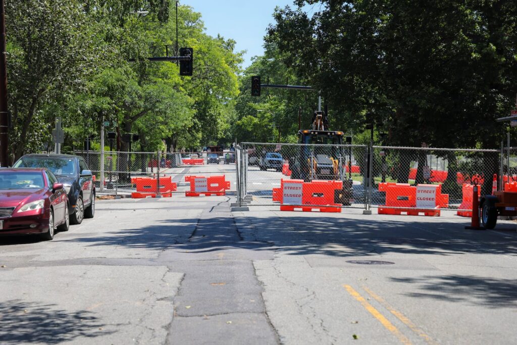 A block of Mt. Auburn Street in Cambridge has been closed for months ahead of a planned demolition of a large condo building. A local business opened in its shadow at just the wrong time.