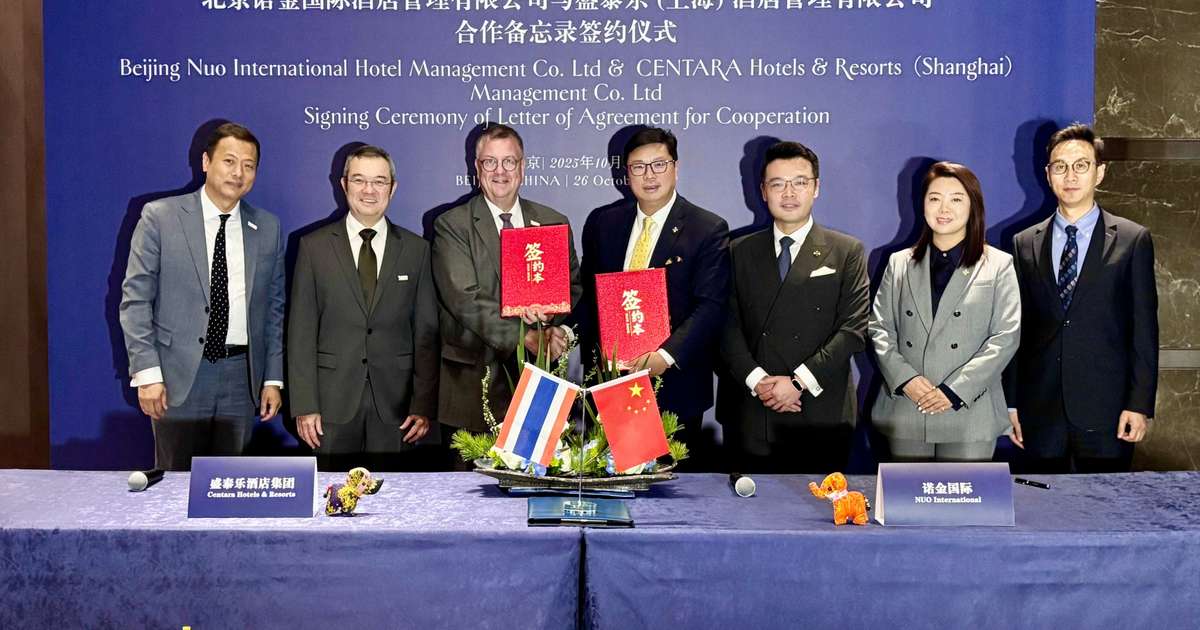 Centara Hotels & Resorts and NUO International Forge Strategic Alliance to Drive Global Expansion