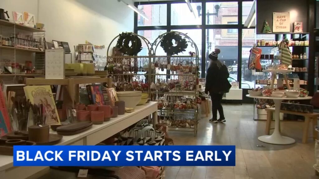Chicago small businesses ready for holiday shoppers amid Black Friday deals, Small Business Saturday after Thanksgiving 2025