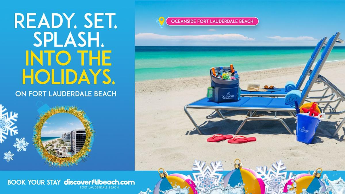 Fort Lauderdale's Beach Business Improvement District Unveils Year-Round "Ready, Set, Splash" Brand Campaign