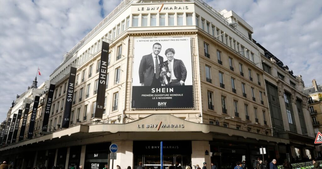 Furor mounts against Shein as e-commerce giant opens Paris boutique – POLITICO