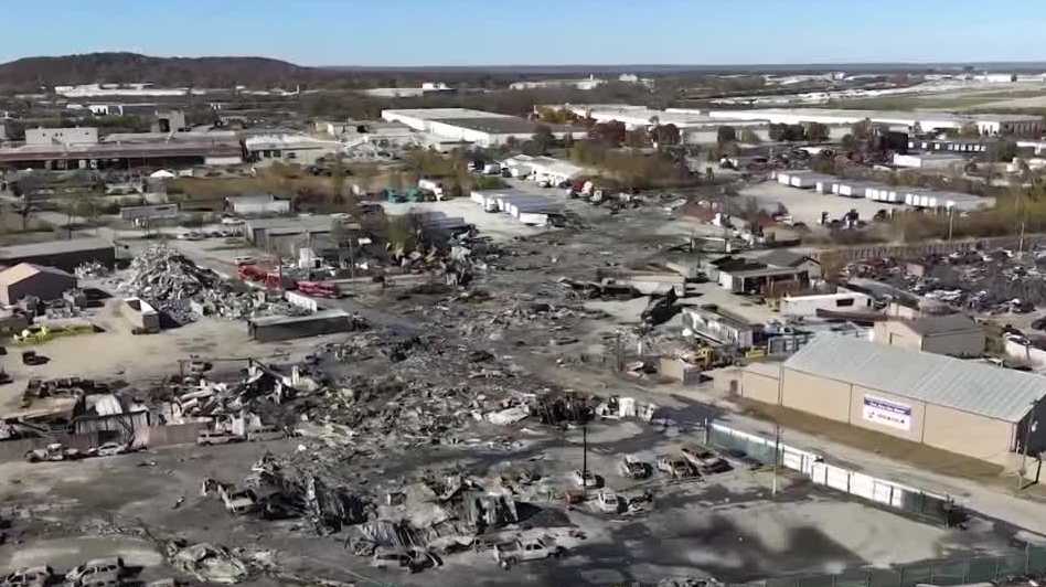 Grade Lane closure after UPS plane crash hinders businesses