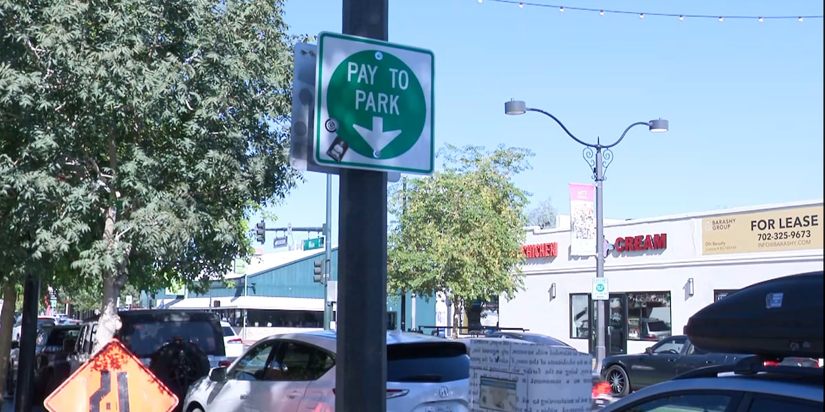 Las Vegas maintains downtown parking rate increase despite business owner concerns