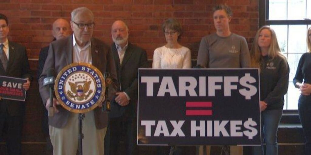 Local businesses join Schumer in criticizing tariffs, trade war with Canada