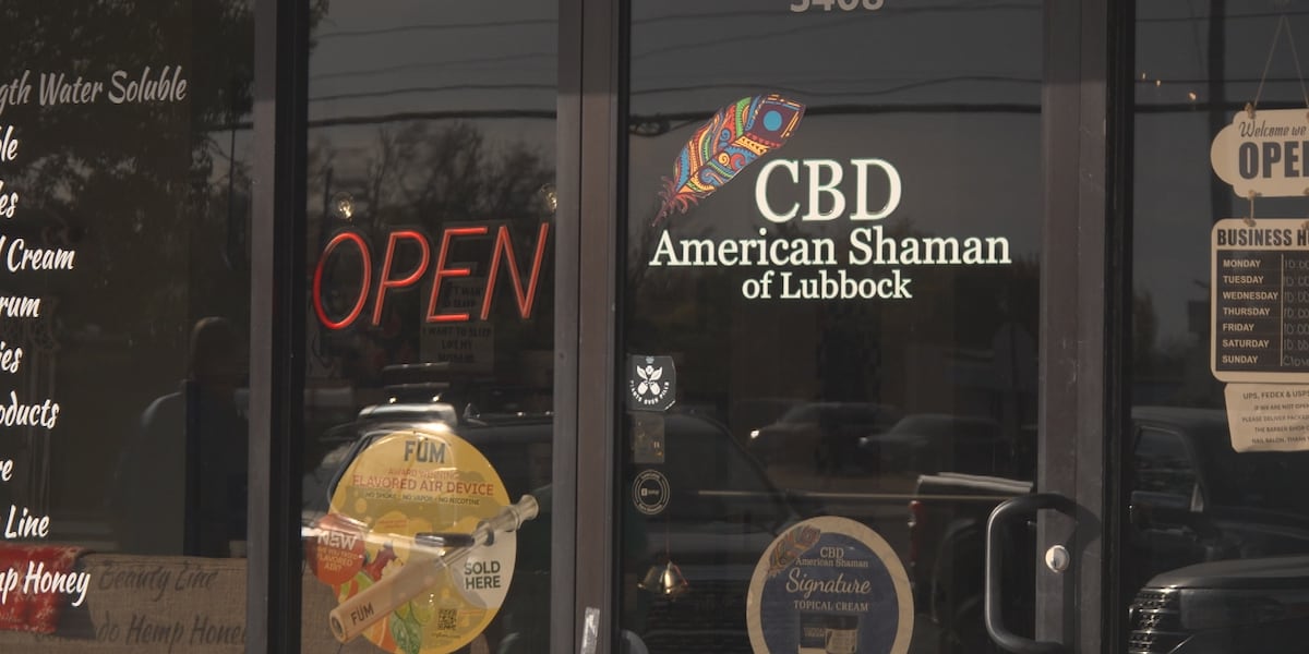 Lubbock business owner faces closure over federal hemp THC ban