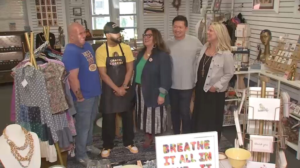 Melissa Panszi Riebe is 'making her mark' on small businesses with her pop up in Westchester County this holiday season