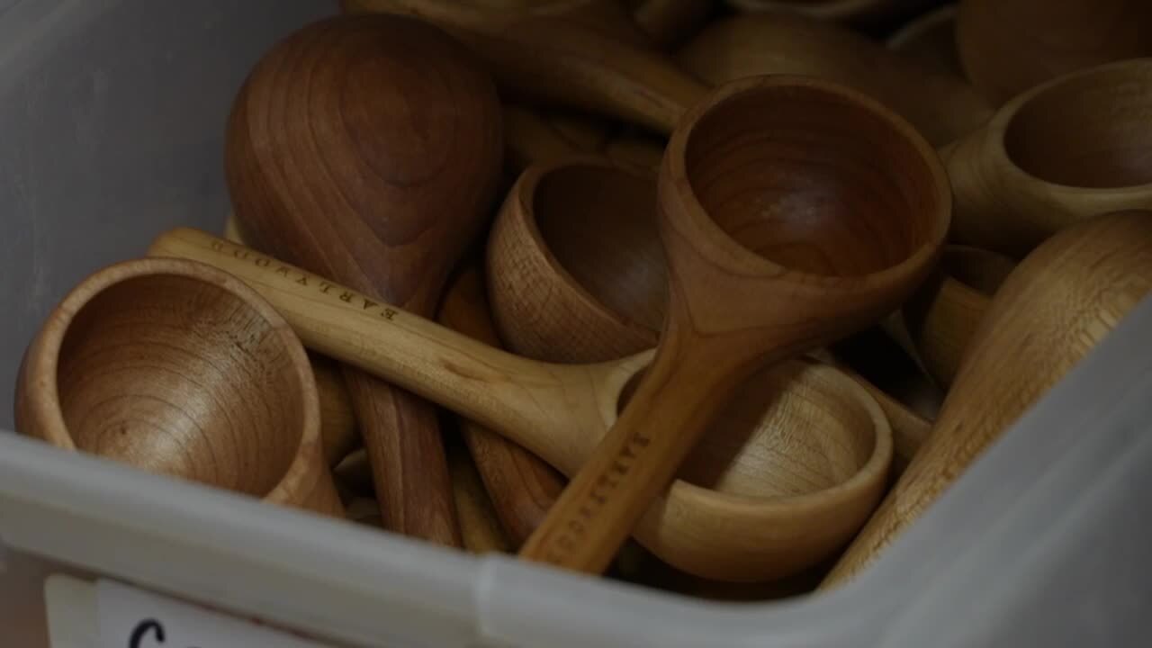 Montana craftsman turns engineering background into thriving wooden utensil business