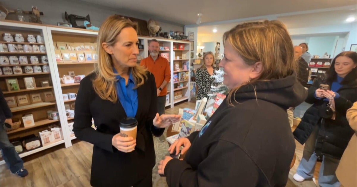 New Jersey Gov.-elect Mikie Sherrill talks to small business owners about plan to fight tariffs, high costs