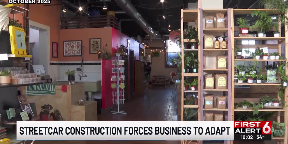 Omaha Streetcar construction forces business to adapt