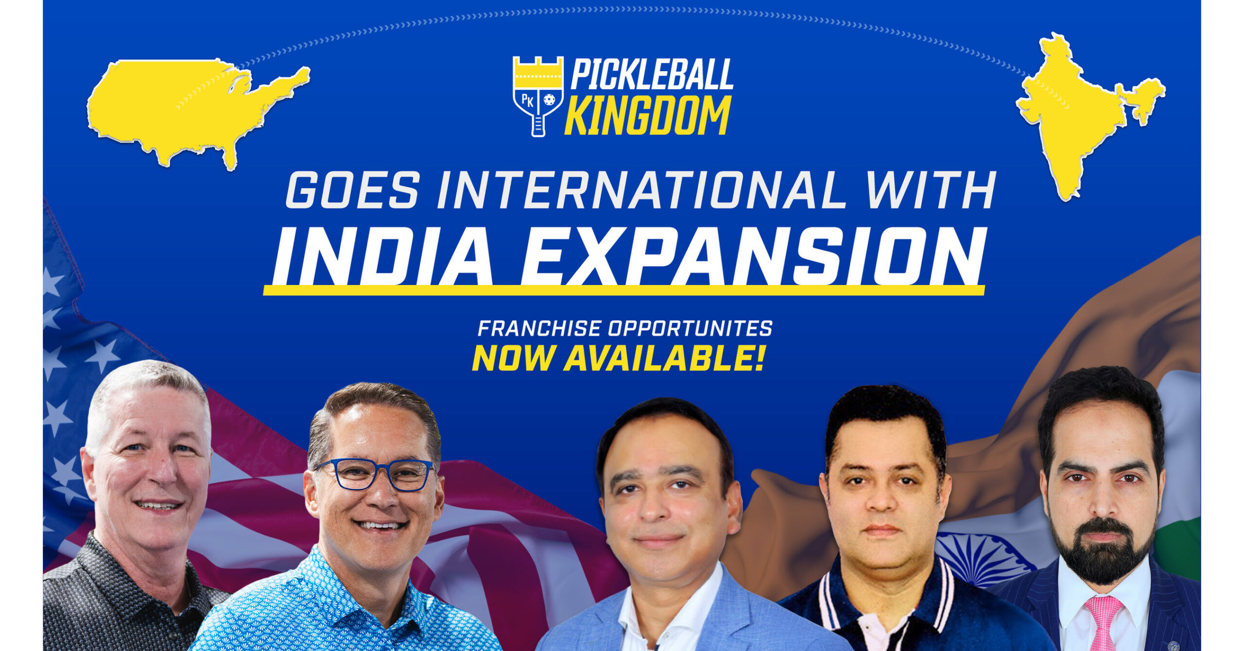 Pickleball Kingdom Goes International with India Expansion