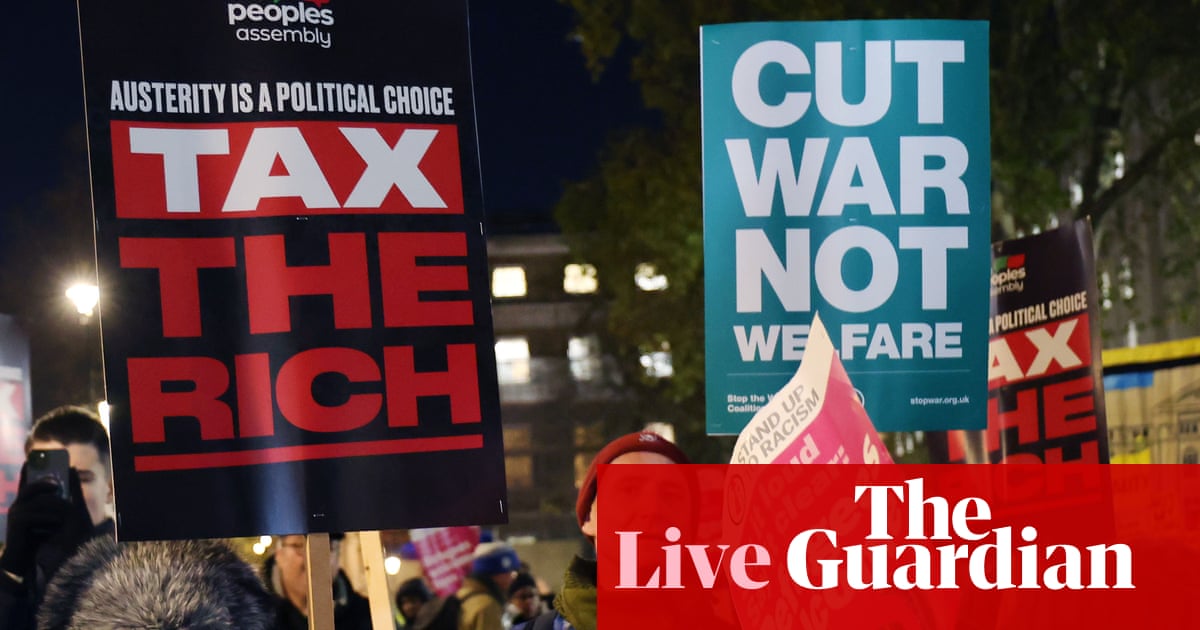 Rachel Reeves looks to reassure bond markets with tax-heavy budget – business live | Business