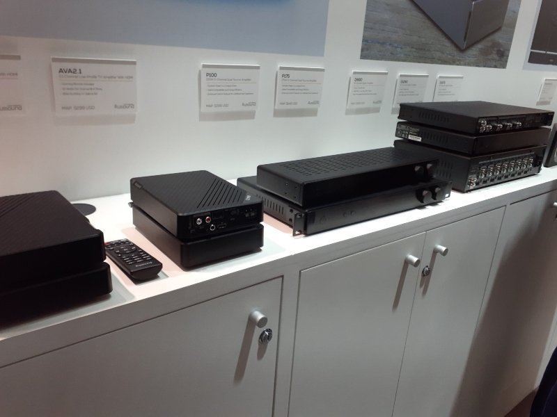 ISE 2024 Day 2 Showfloor RTI Russound booth