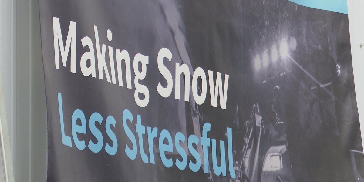 Snow blowing business aims to de-stress residents through assistance