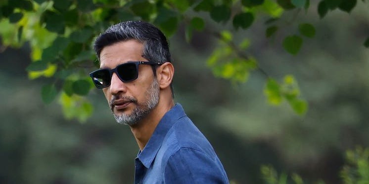 Sundar Pichai's Cheeseburger Flex Sums up Google's Amazing Comeback