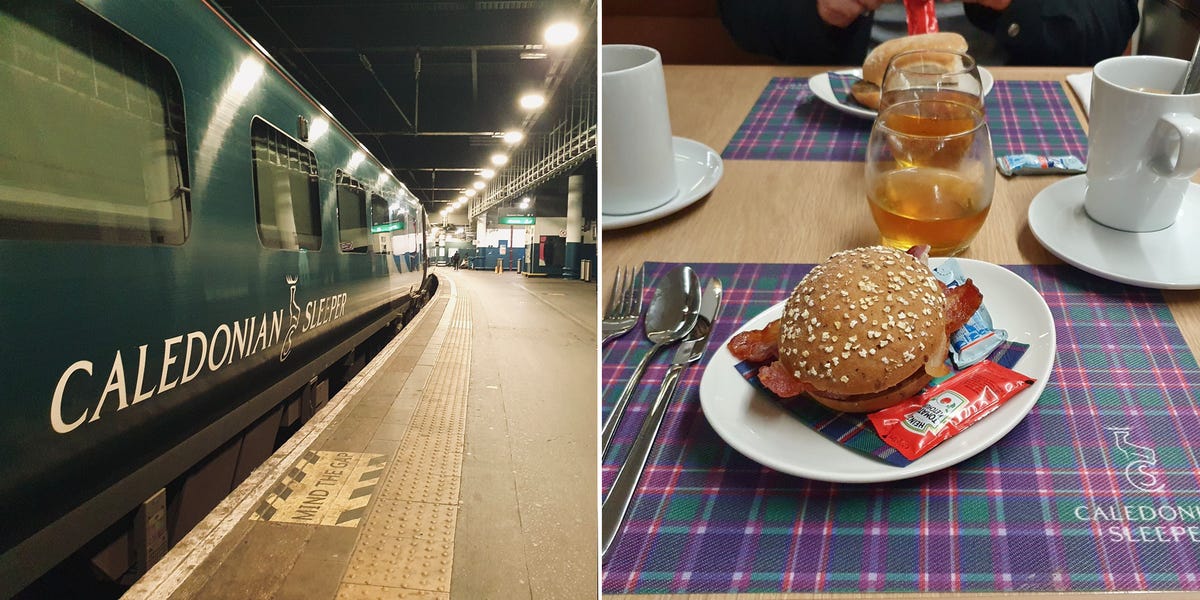 Trying Best Room on Train From London to Scotland: Caledonian Sleeper