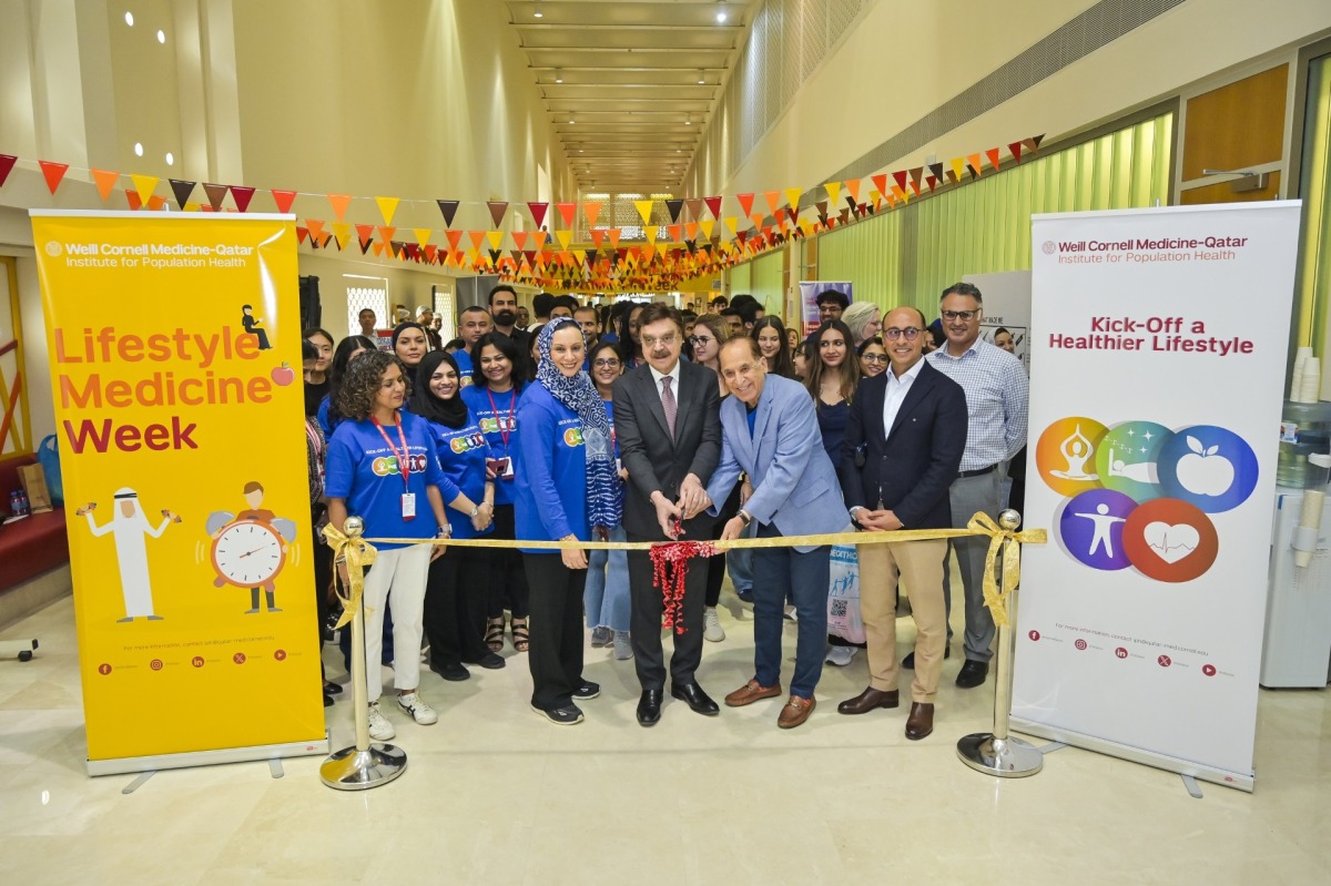 WCM-Q promotes health at Lifestyle Medicine Week 2025