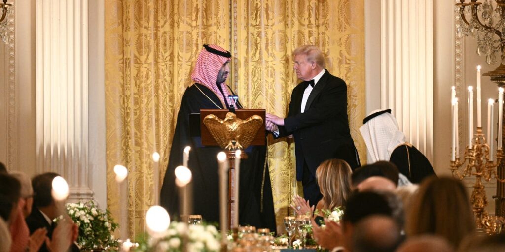 White House Dinner for the Saudi Crown Prince Includes 50 US Execs