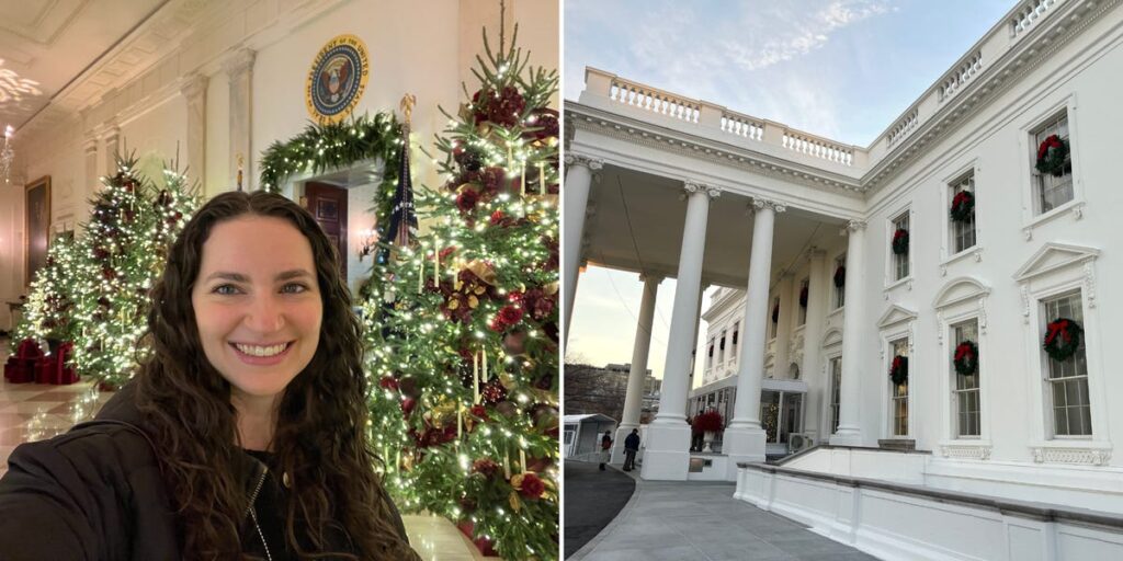 Photos Show Melania Trump's White House Christmas Decorations