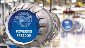 Pratt & Whitney has received a US$1.6 billion contract action for sustainment of F135 engines