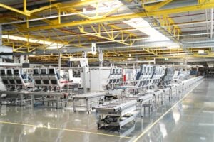 RECARO's final assembly line in Germany