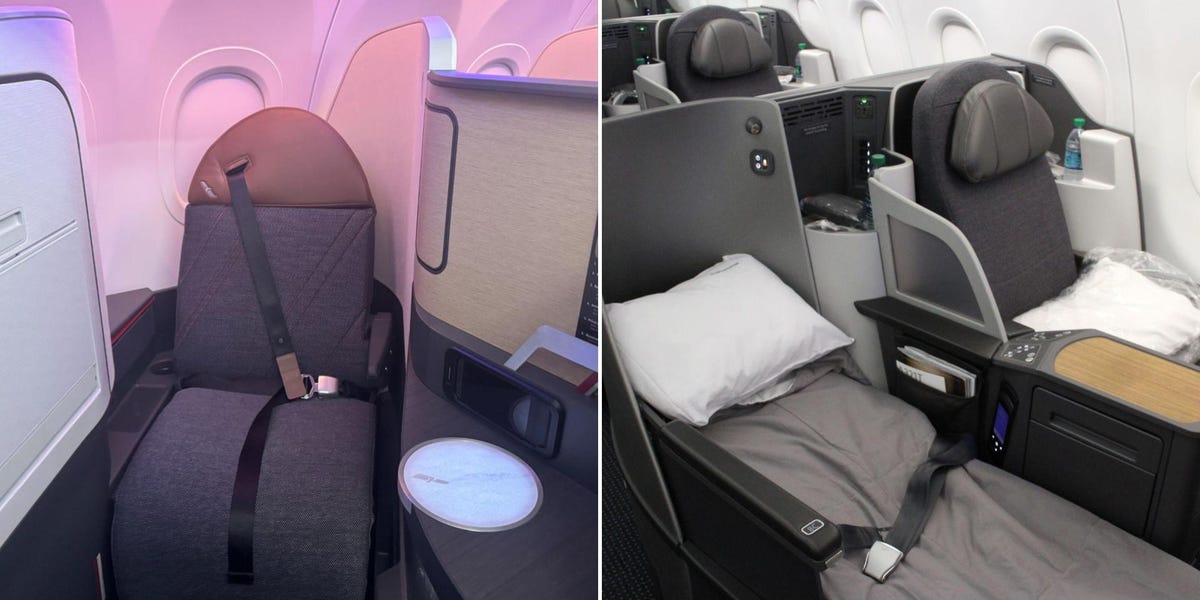 See How American's Old A321T and New A321XLR Cabins Compare