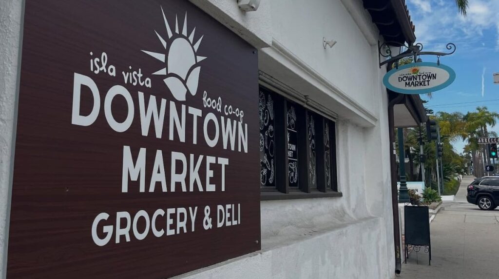 The Isla Vista Food Coop’s Santa Barbara Downtown Market store will permanently close on December 26, 2025. Image Source: Isla Vista Food Coop/Instagram
