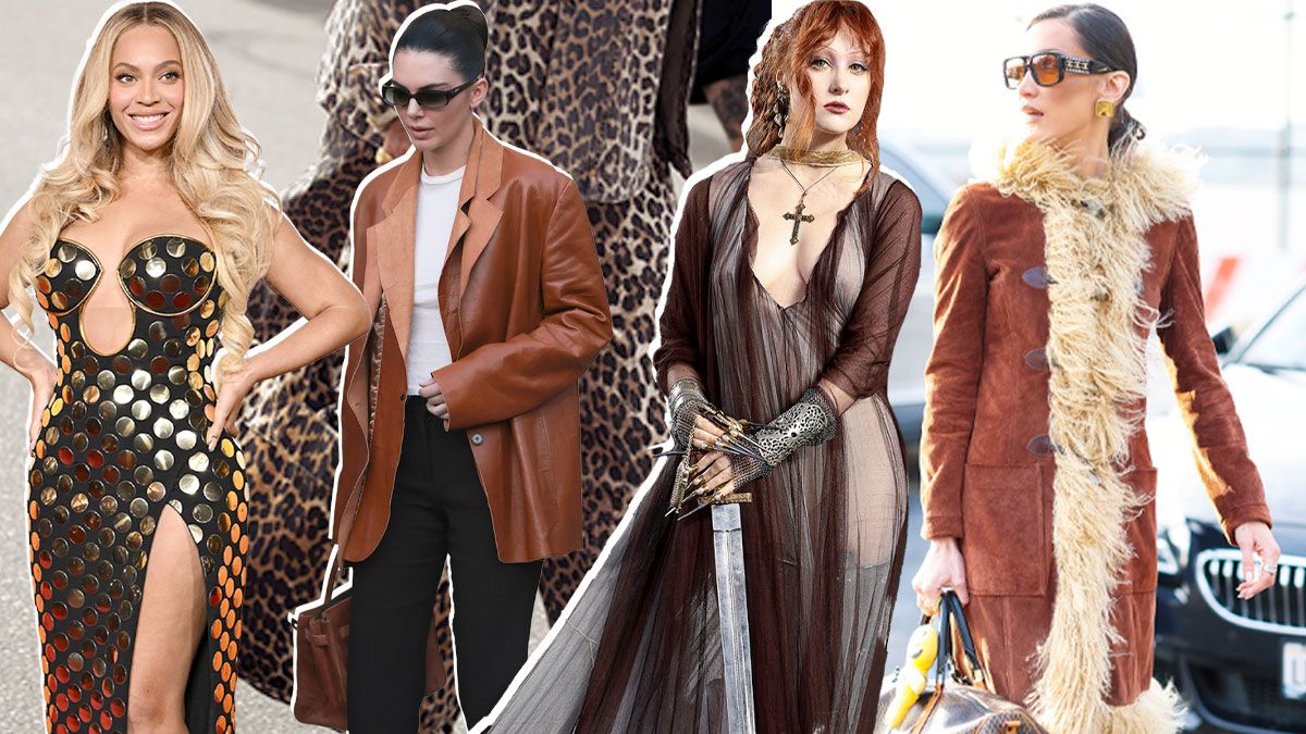 Image may contain Kendall Jenner Clothing Coat Jacket Formal Wear Adult Person Blazer Suit Fashion and Glove