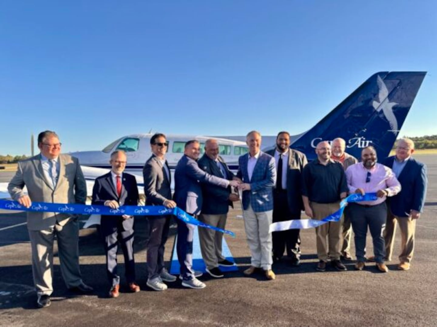 Cape Air launched flights between Boston and New Bedford in September and ended them two months later.