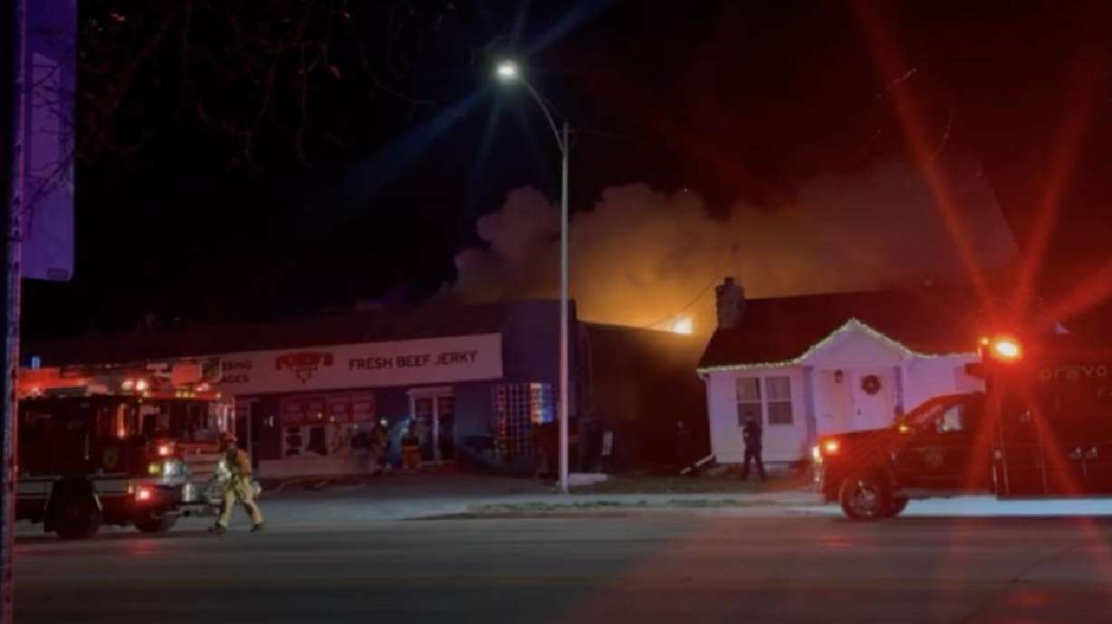 2 businesses burned in Provo fire