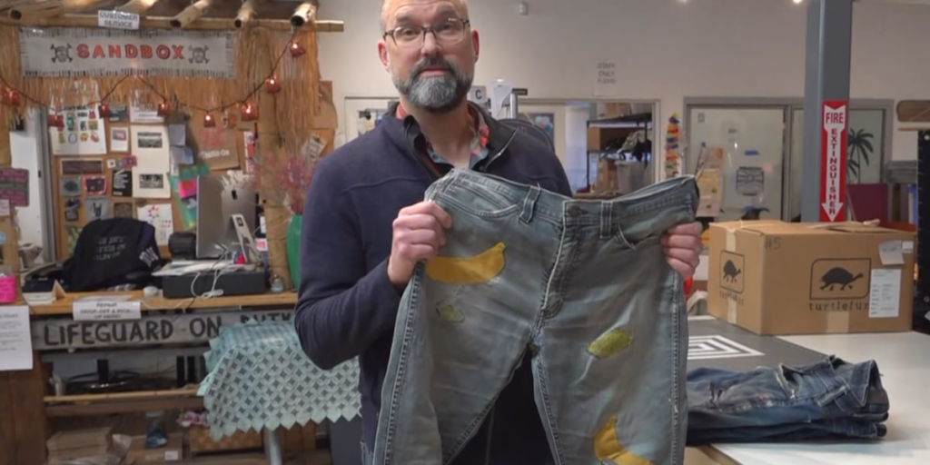 Burlington business gives torn apparel a second chance