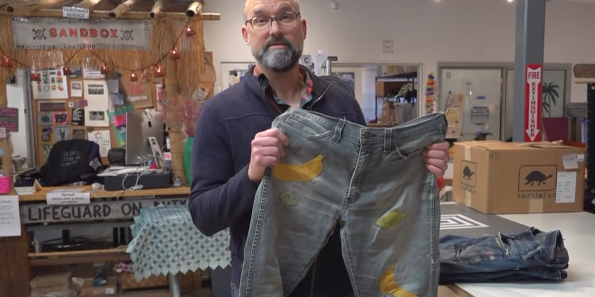 Burlington business gives torn apparel a second chance