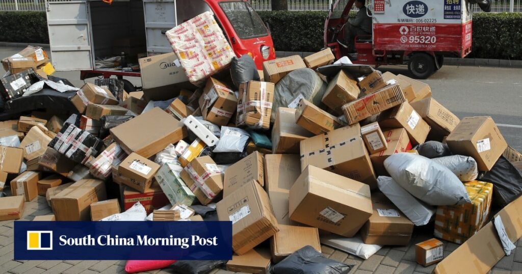 China delivers record 180 billion parcels in 11 months as shoppers chase deals