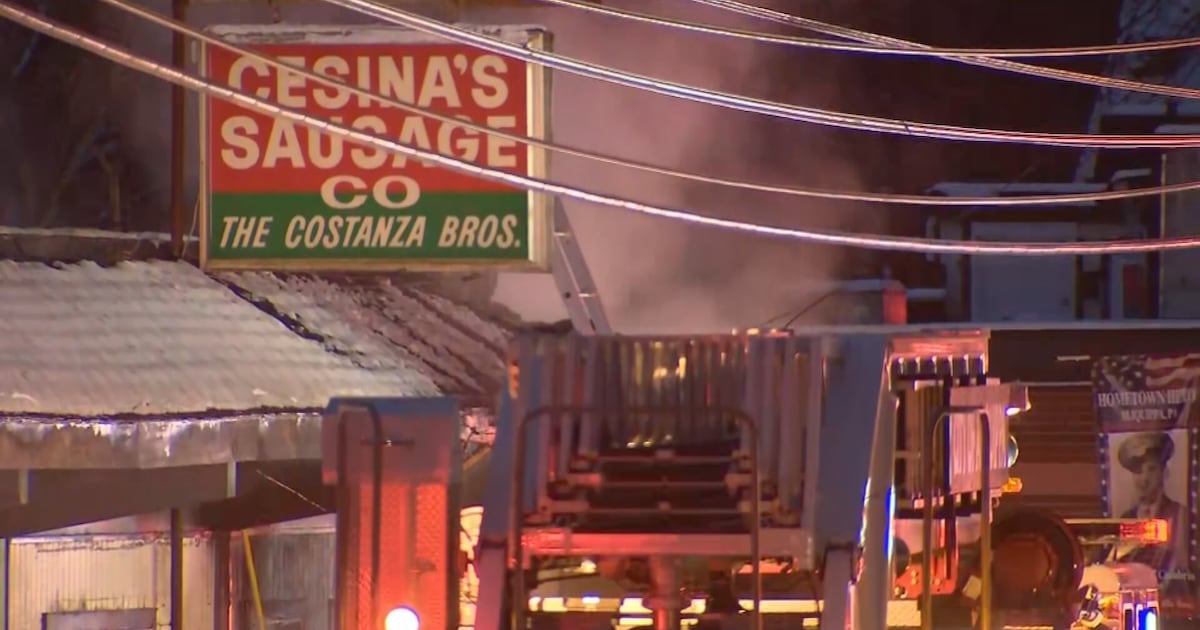 Fire damages Aliquippa sausage business – WPXI