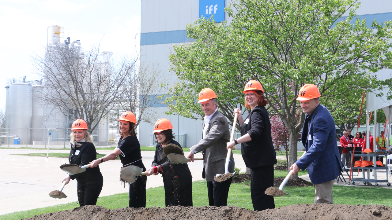 IFF Cedar Rapids expansion to finish by late 2026