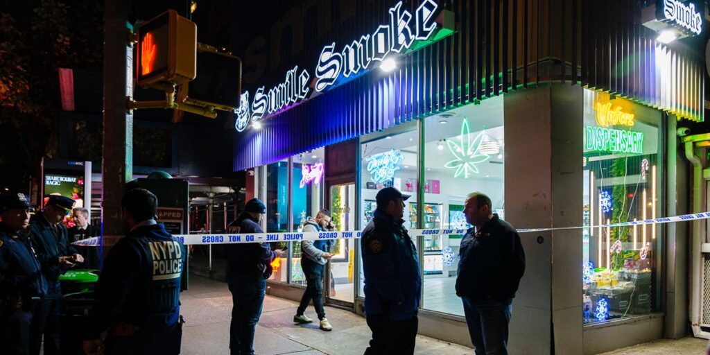Inside New York City's Chaotic Crackdown on Unlicensed Weed Shops
