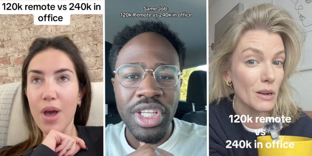 Internet Debates $240K in-Office or $120K Remote Job