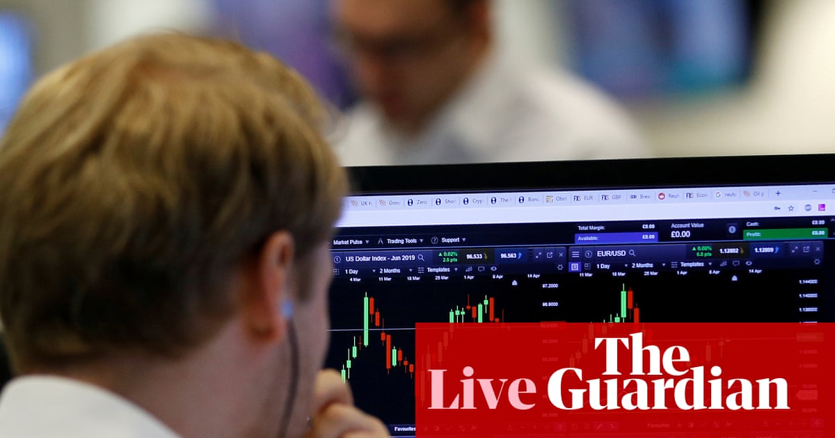 London stock market ending best year since 2009 at record high – business live | Business
