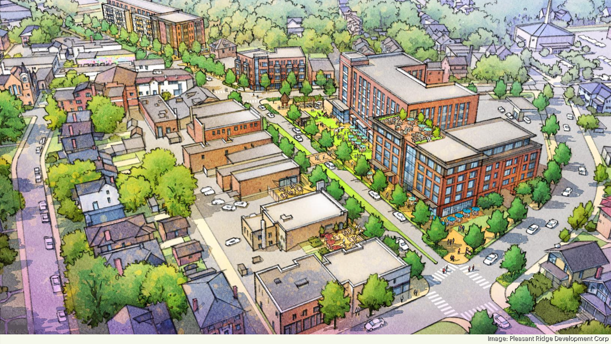 Neighborhood plan shows string of developments in Pleasant Ridge business district