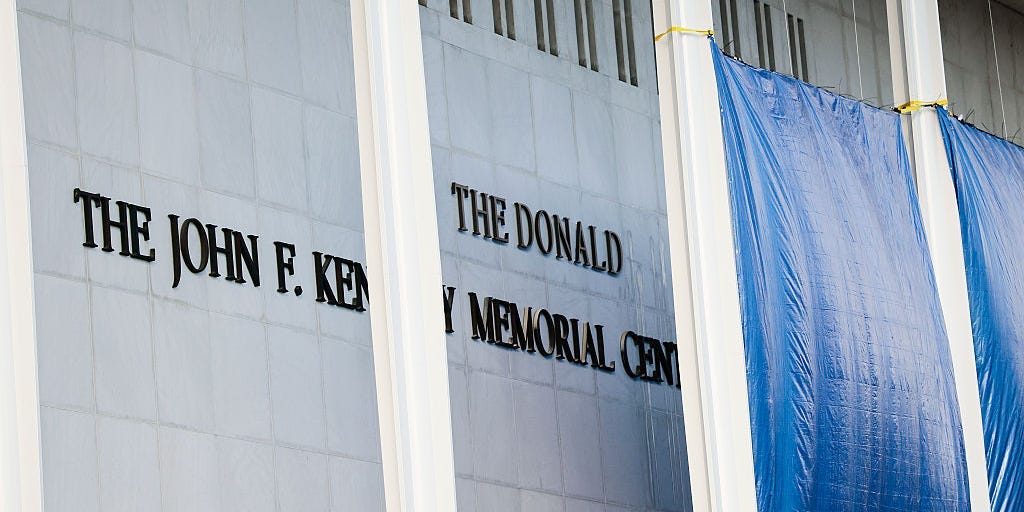 PHOTOS: Trump's Changes to Kennedy Center, Adds Trump to Name