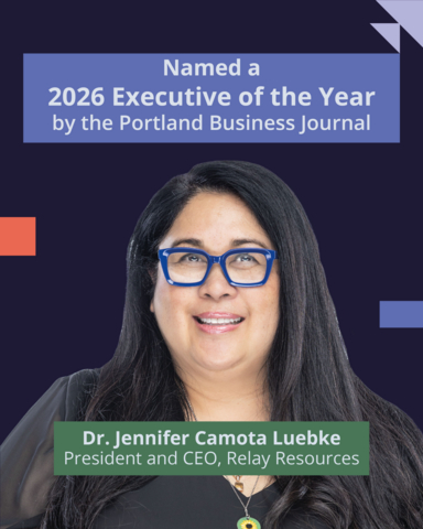Portland Business Journal Selects Relay Resources President and CEO for 2026 Executive of the Year Award