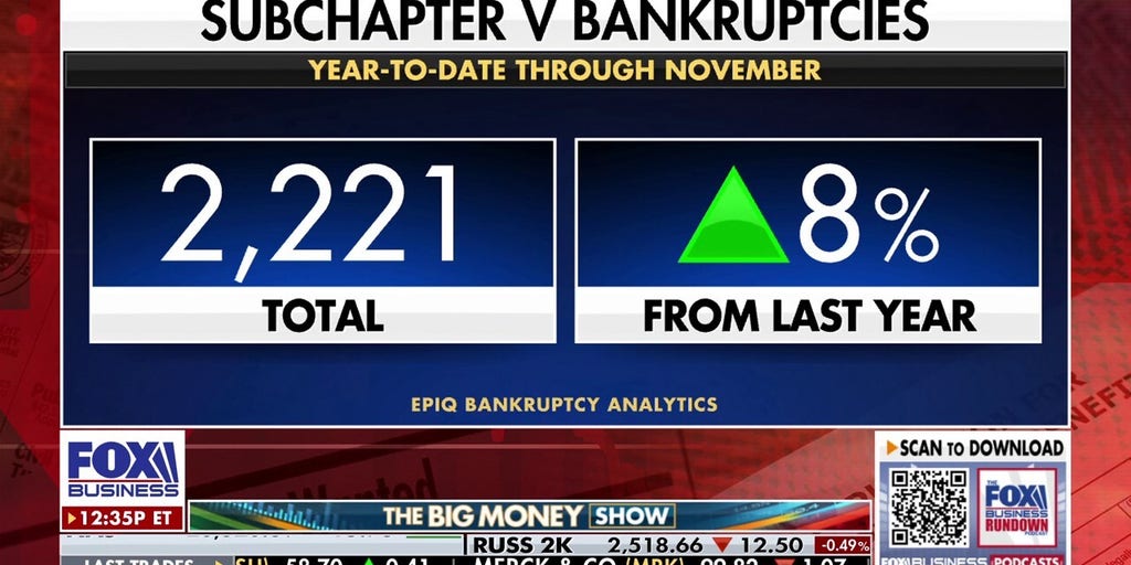 Record bankruptcies hit mom-and-pop businesses as debts surge