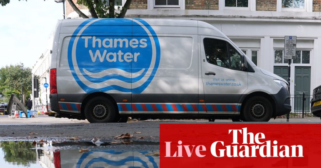 Thames Water profits surge on higher bills; Prada buys Versace for $1.4bn – business live | Business