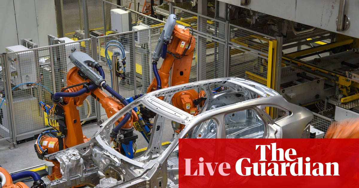 UK GDP report to show if economy struggled in October before the budget – business live | Business