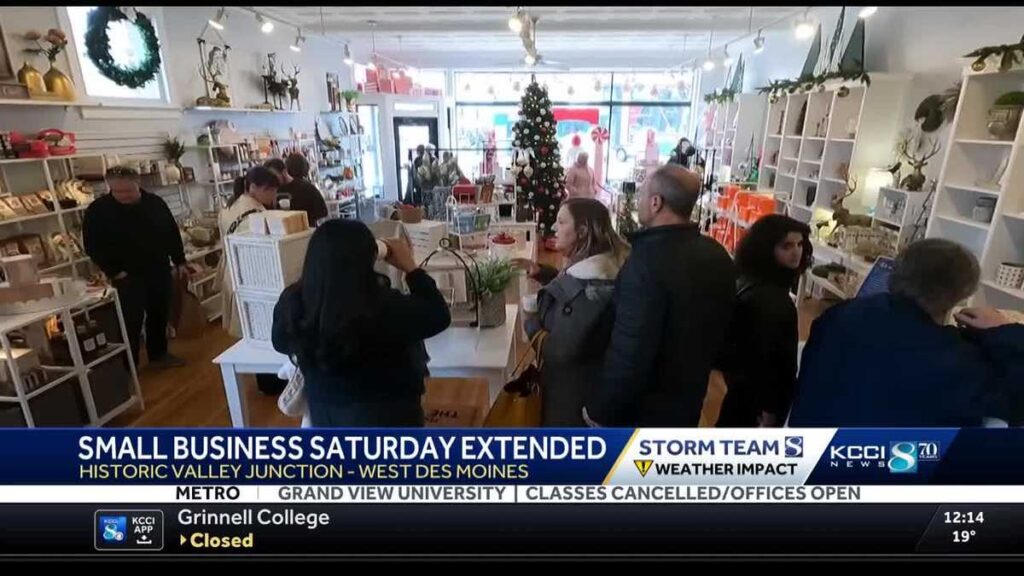 Valley Junction reschedules Small Business Saturday