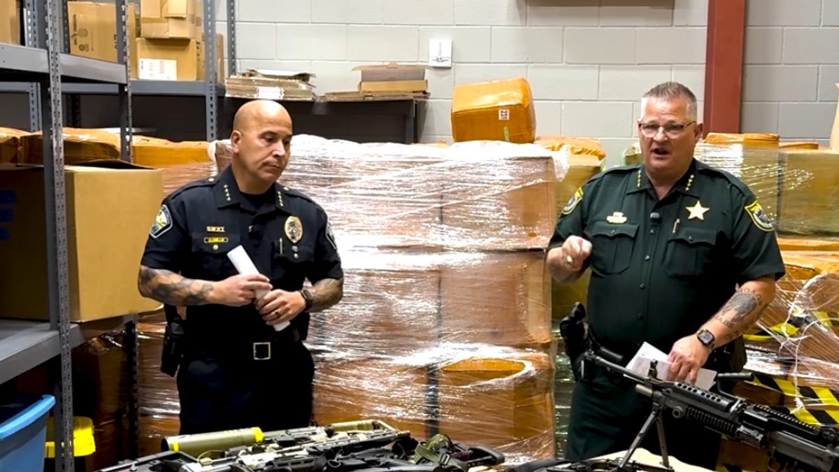 Weapons, drug compounds seized from Palm Bay business during raid