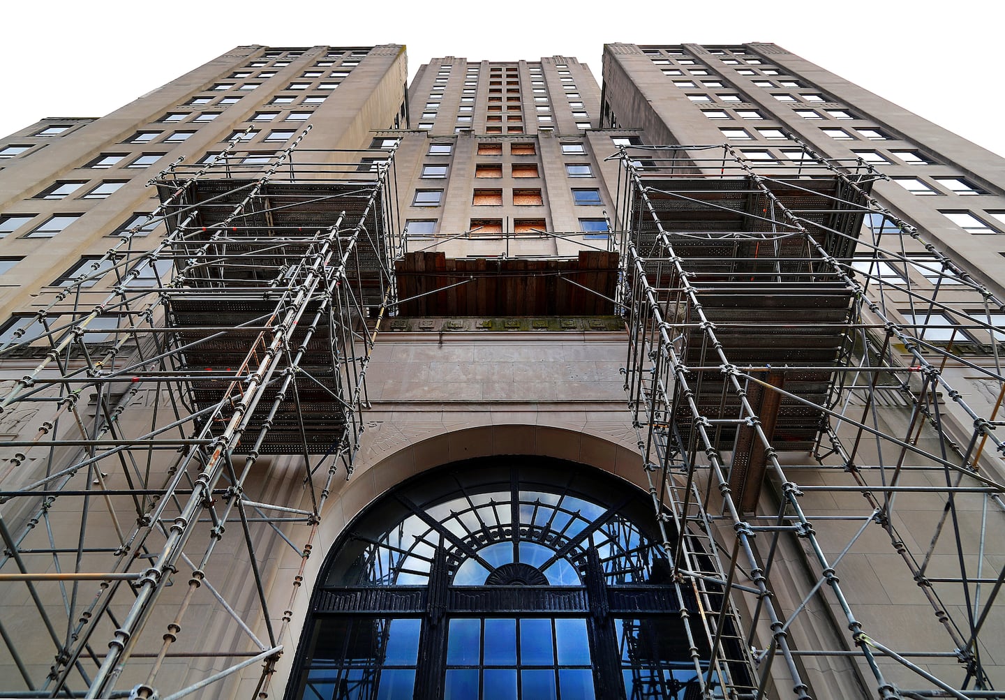 The long-vacant Superman building is the tallest building in Providence and still has not been developed.