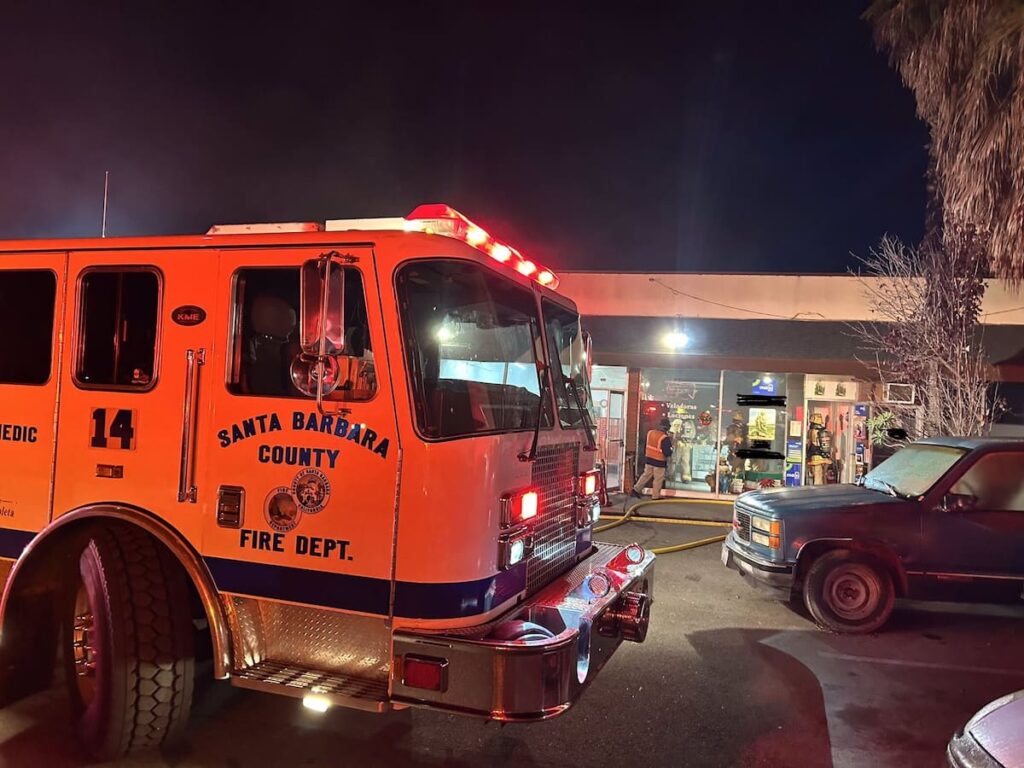 Candle Display Sparks Fire in Goleta Business