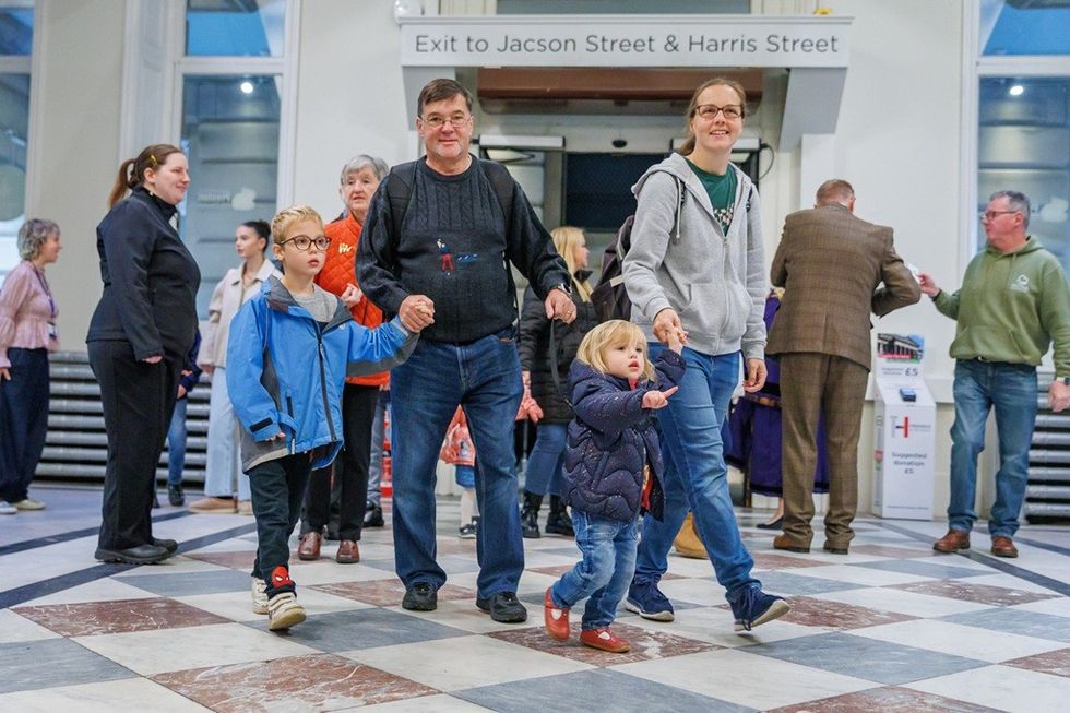 Michael Porter Photography Harris Opening visitors