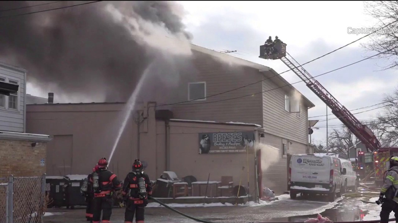Two McHenry businesses heavily damaged in Sunday fire