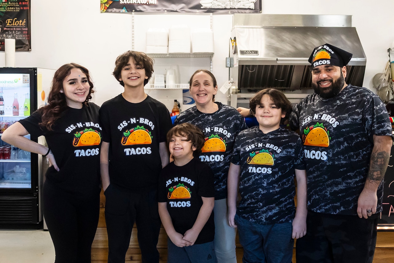 Saginaw family turns children’s pretend food truck into thriving taco business